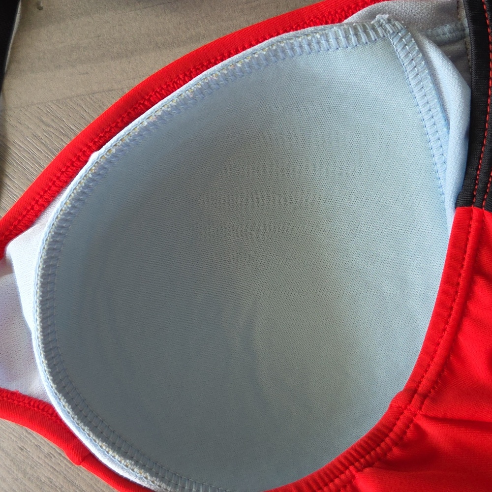 Nike Color Block Tankini Swim Top Size 6 - Picture 4 of 4